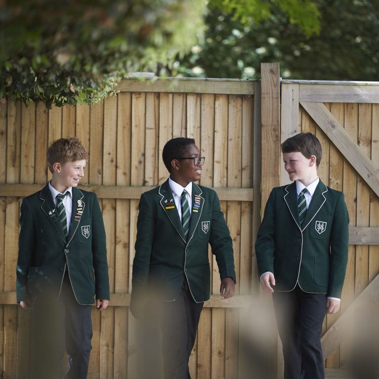 boys walking together