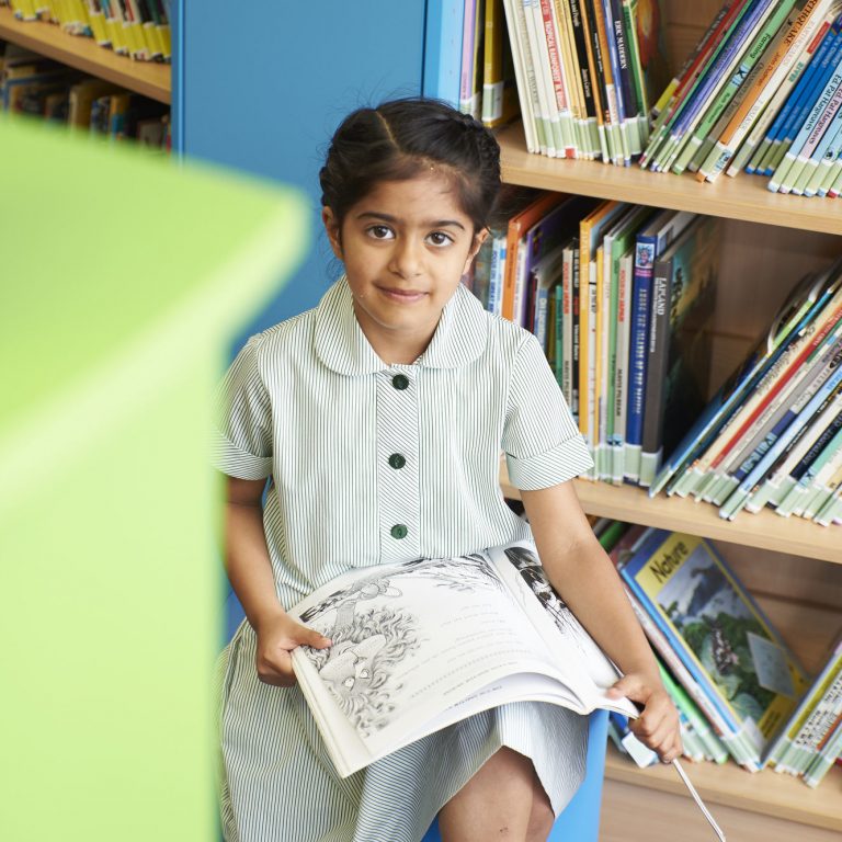 girl reading