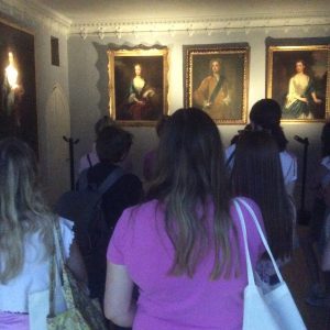 students at Strawberry Hill House