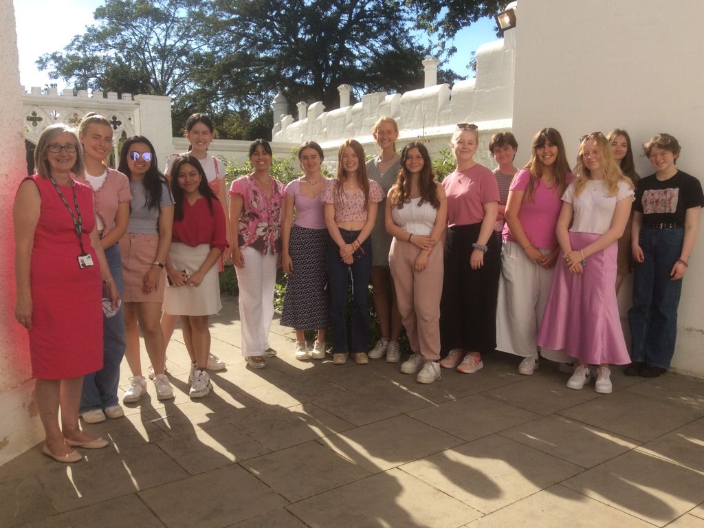 students at Strawberry Hill House