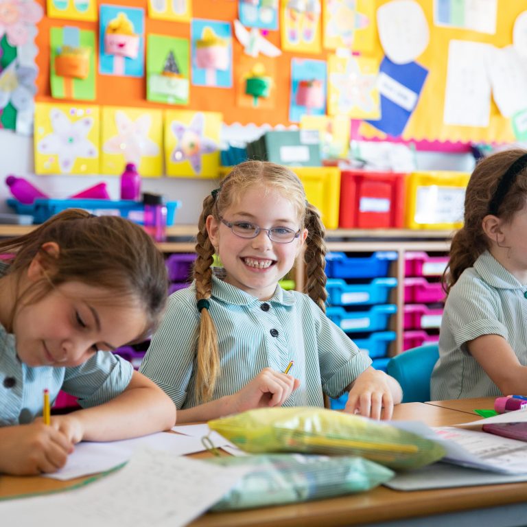 children in a lesson