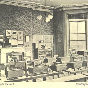 inside of the kindergarten room