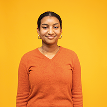 girl smiling