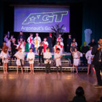 students in a performance