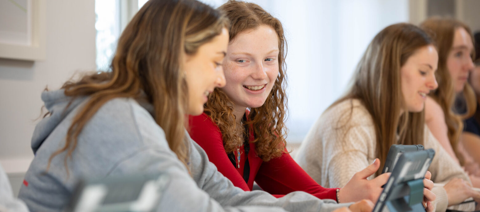 students in class